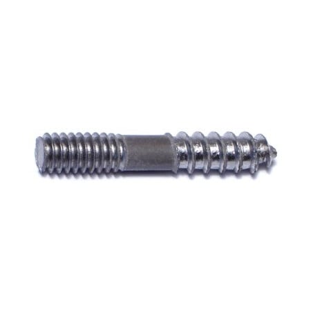 Midwest Fastener 1/4 in Thread to 1/4"-20 Thread, 100 PK Steel, Plain Finish 08439